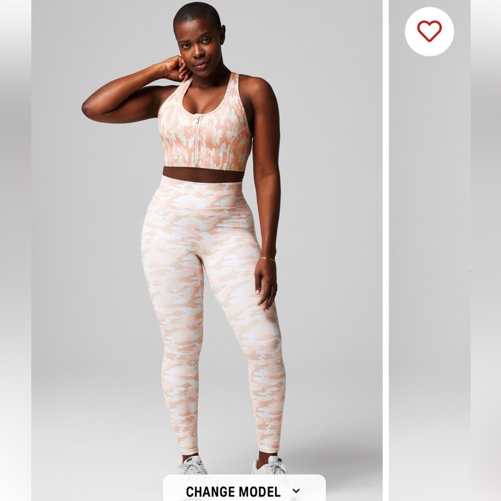 Fabletics Micro Camouflage Print Leggings